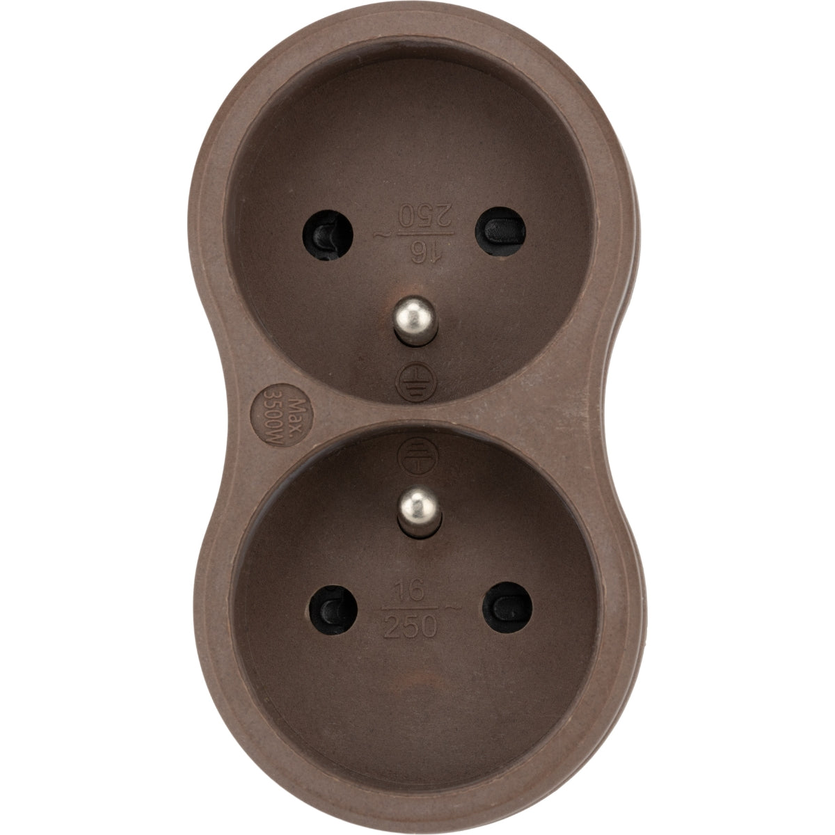 Biplite recyclée bioplastique - 2x16A - Zenitech