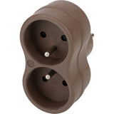 Biplite recyclée bioplastique - 2x16A - Zenitech