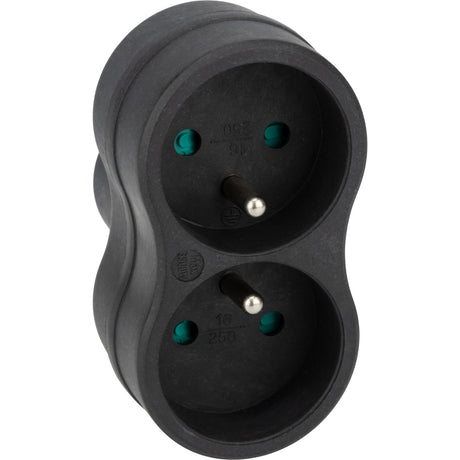 Biplite recyclée bioplastique - 2x16A - Zenitech