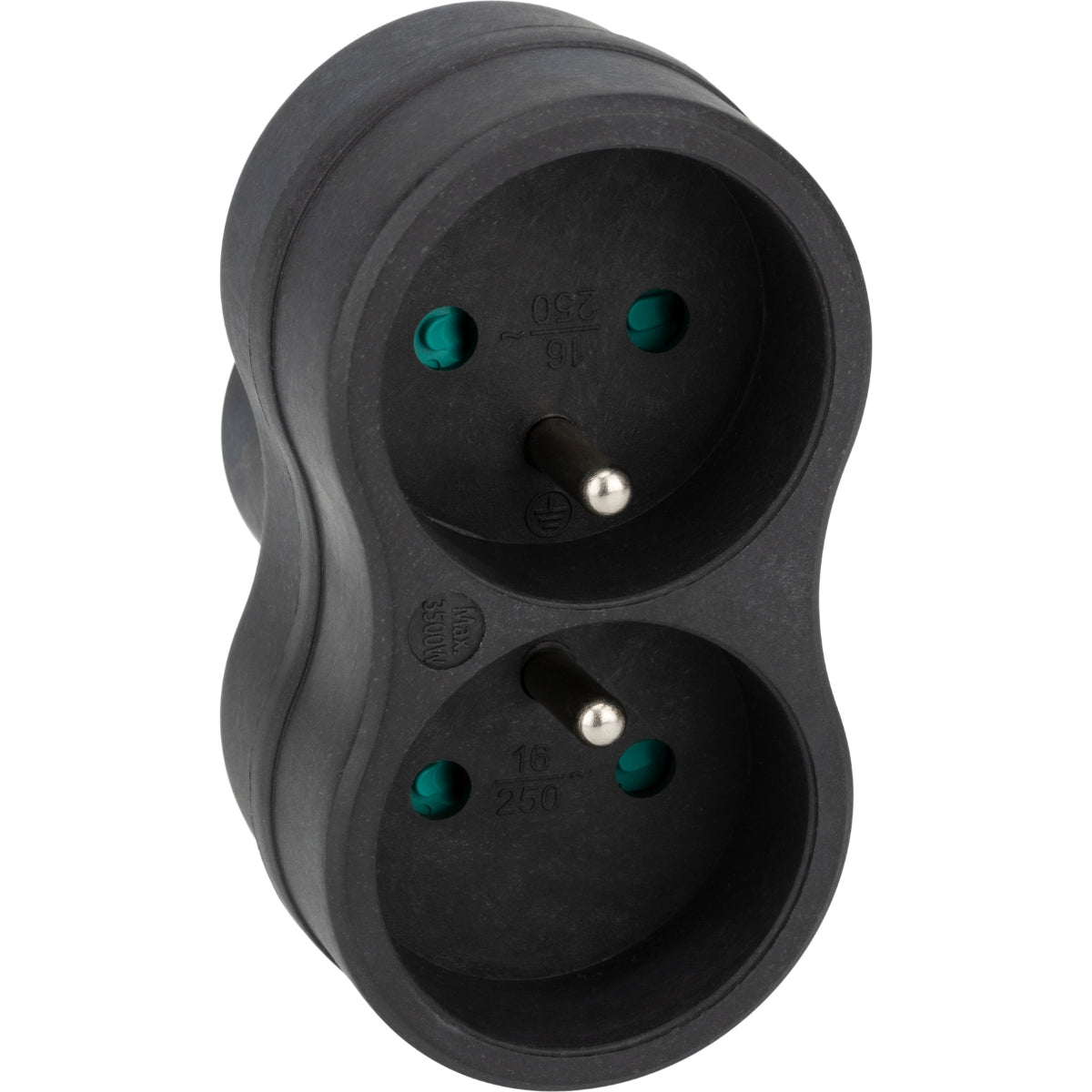 Biplite recyclée bioplastique - 2x16A - Zenitech