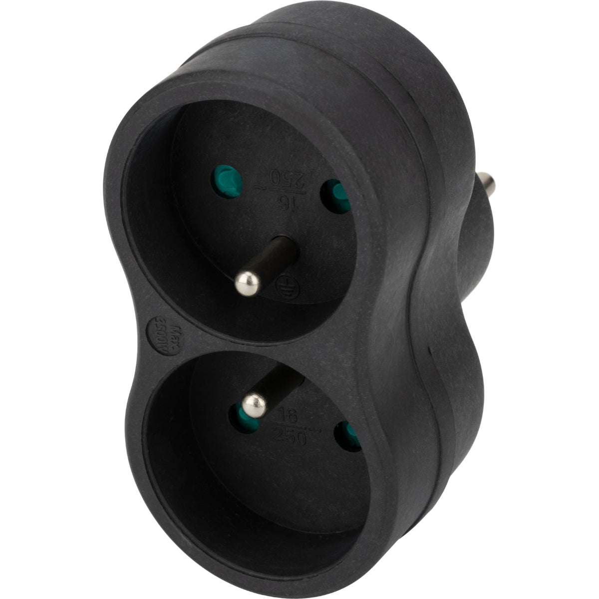 Biplite recyclée bioplastique - 2x16A - Zenitech