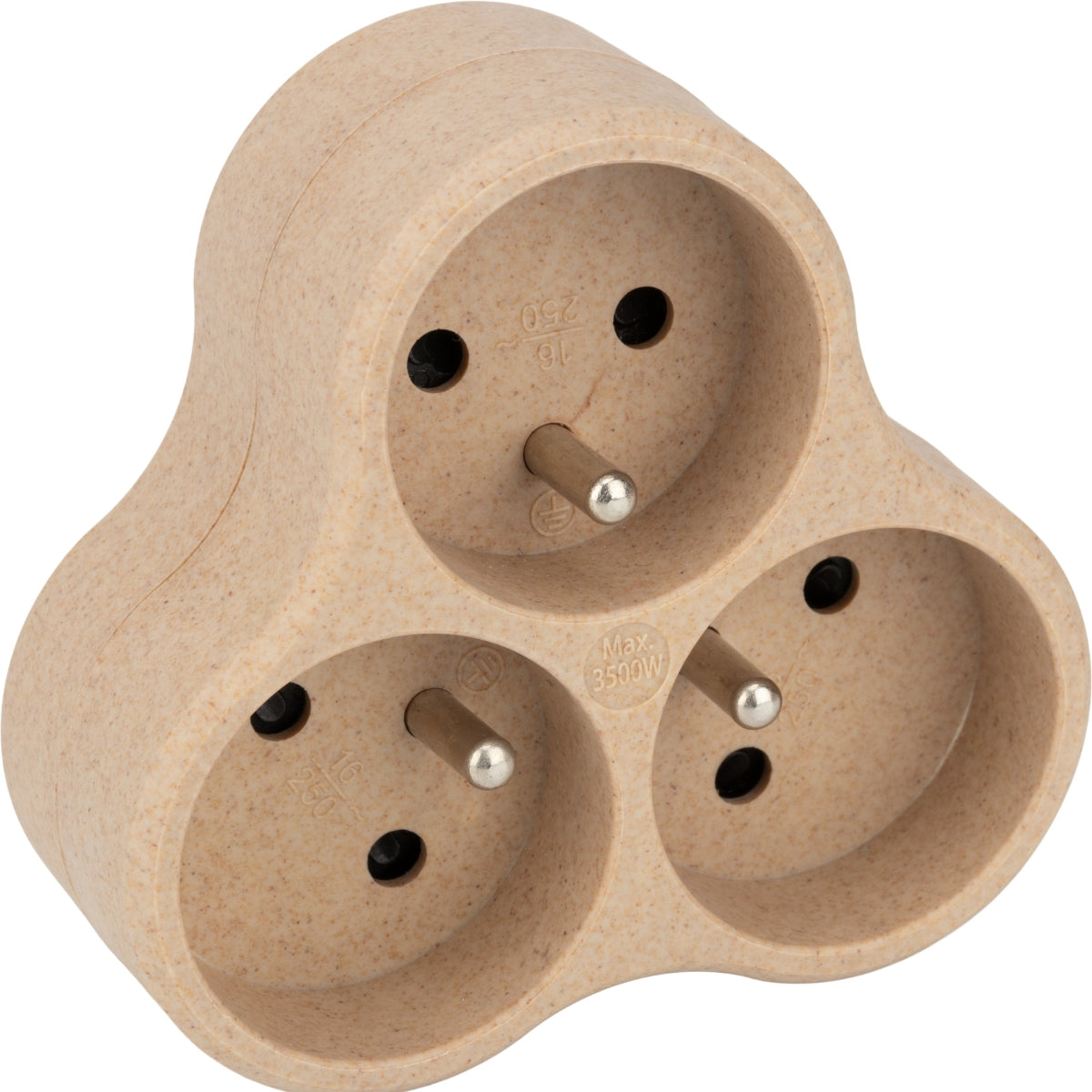 Triplite recyclée bioplastique - 3x16A - Zenitech