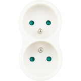 Biplite recyclée bioplastique - 2x16A - Zenitech