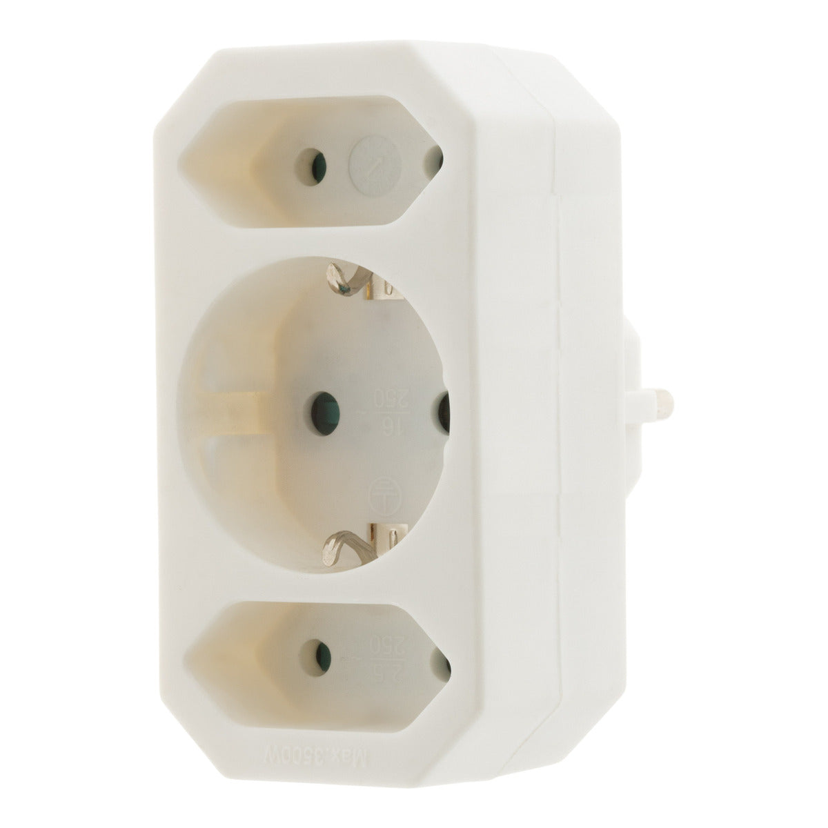 Triplite Schuko 2x2,5A + 1x16A - Blanc - Zenitech