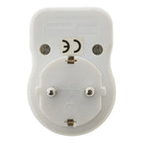 Prise Schuko 16A + interrupteur - Blanc - Zenitech