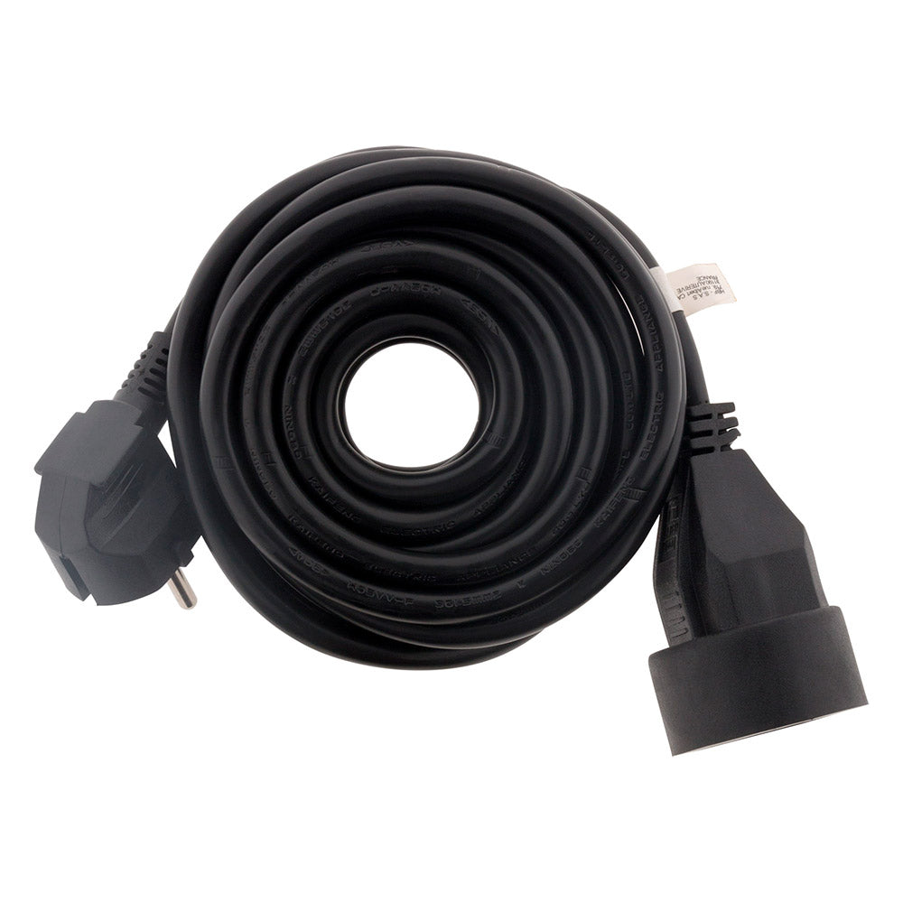 Prolongateur 16A HO5VV-F 3G1,5mm² - noir - Zenitech