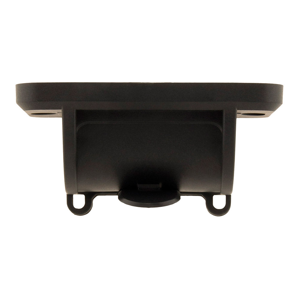 Support mural pour enrouleur de jardin entraxe 80mm - Noir - Zenitech