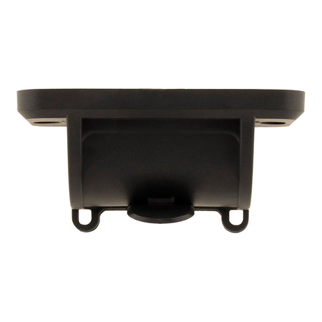 Support mural pour enrouleur de jardin entraxe 80mm - Noir - Zenitech
