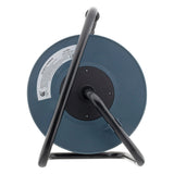 Enrouleur 4 prises 2P+T 16A vide à câbler + coupe-circuit - Orange - Zenitech