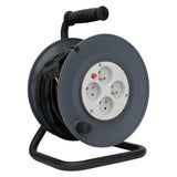 Enrouleur H05VV-F 4 prises 3G1,5 + coupe-circuit - Zenitech