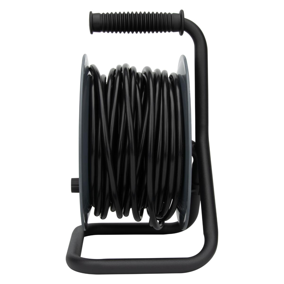 Enrouleur H05VV-F 4 prises 3G1,5 + coupe-circuit - Zenitech