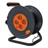 Enrouleur 4 prises déportées 2P+T 16A 25m- Zenitech