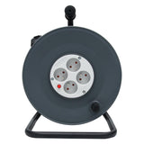 Enrouleur H05VV-F 4 prises 3G1,5 + coupe-circuit - Zenitech