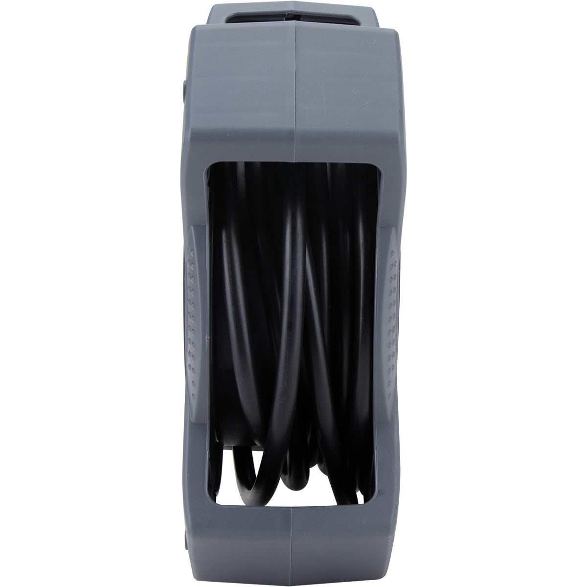 Enrouleur domestique 3/5m 4 prises 2P+T - gris et noir - Zenitech