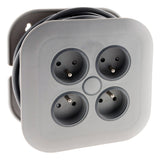 Enrouleur domestique 4 x 2P+T 16A - 7m - Zenitech