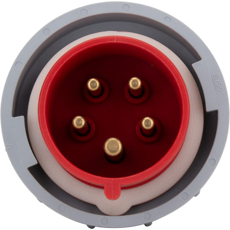 Fiche mâle IEC309 3P+N+T - Zenitech