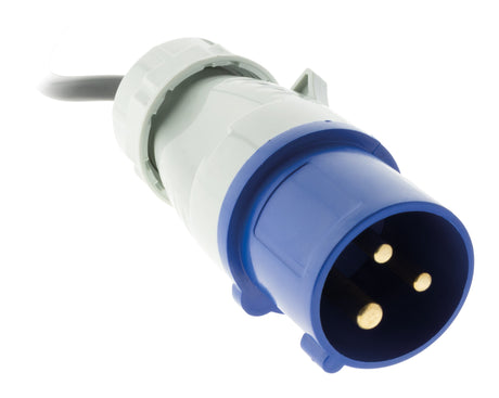 Adaptateur femelle 16A 2P+T en mâle CEE17 - Zenitech