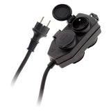 Boitier dérivation 4 prises IP44 5m Zenitech