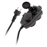 Boitier dérivation 4 prises IP44 5m Zenitech