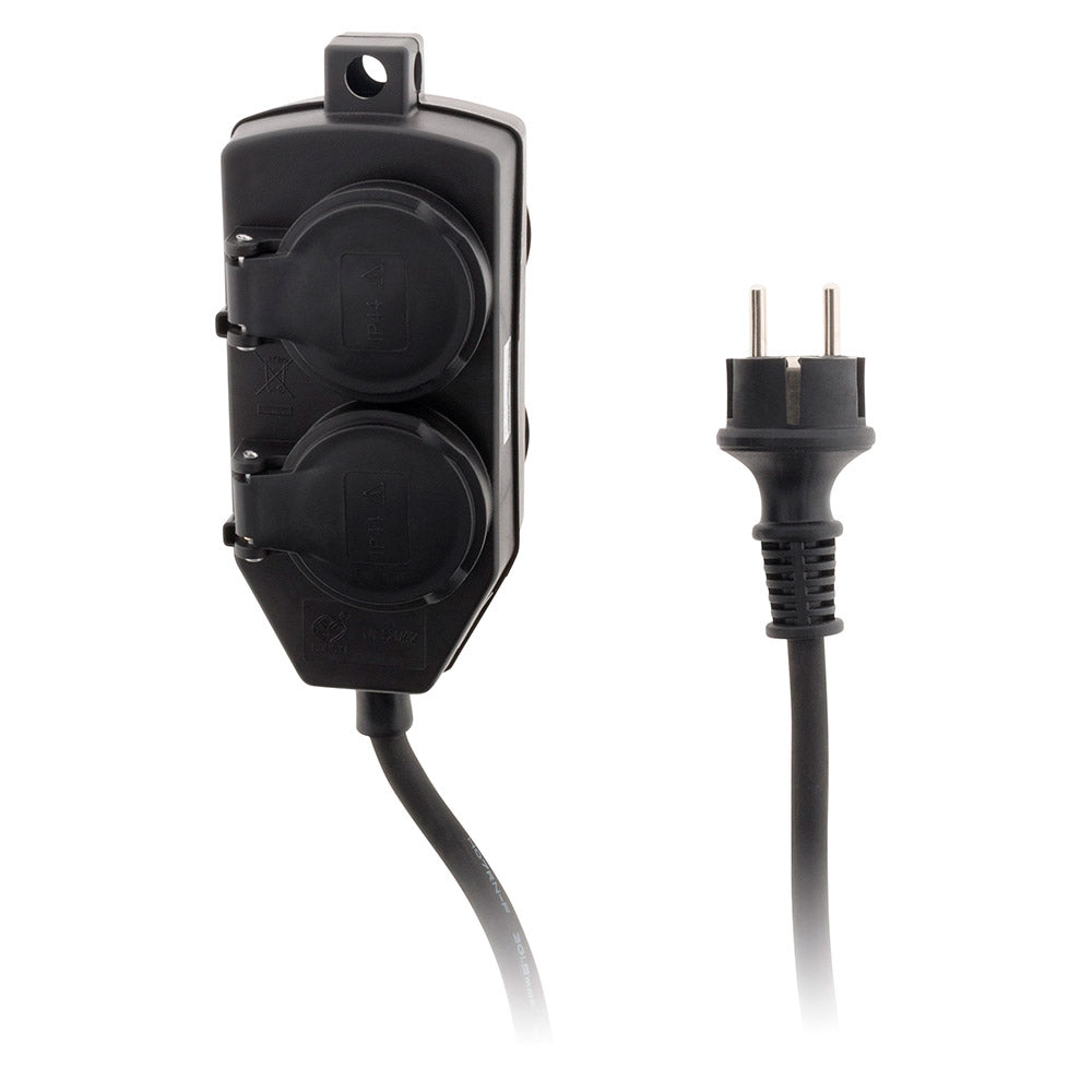 Boitier dérivation 4 prises IP44 5m Zenitech