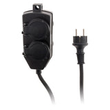 Boitier dérivation 4 prises IP44 5m Zenitech