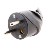 Fiche mâle coudée 16A 2P+T - Zenitech
