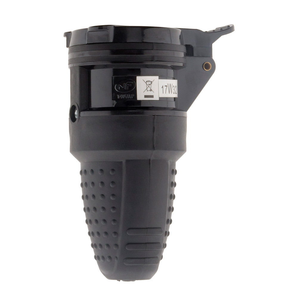 Fiche caoutchouc femelle 16A 2P+T - Zenitech