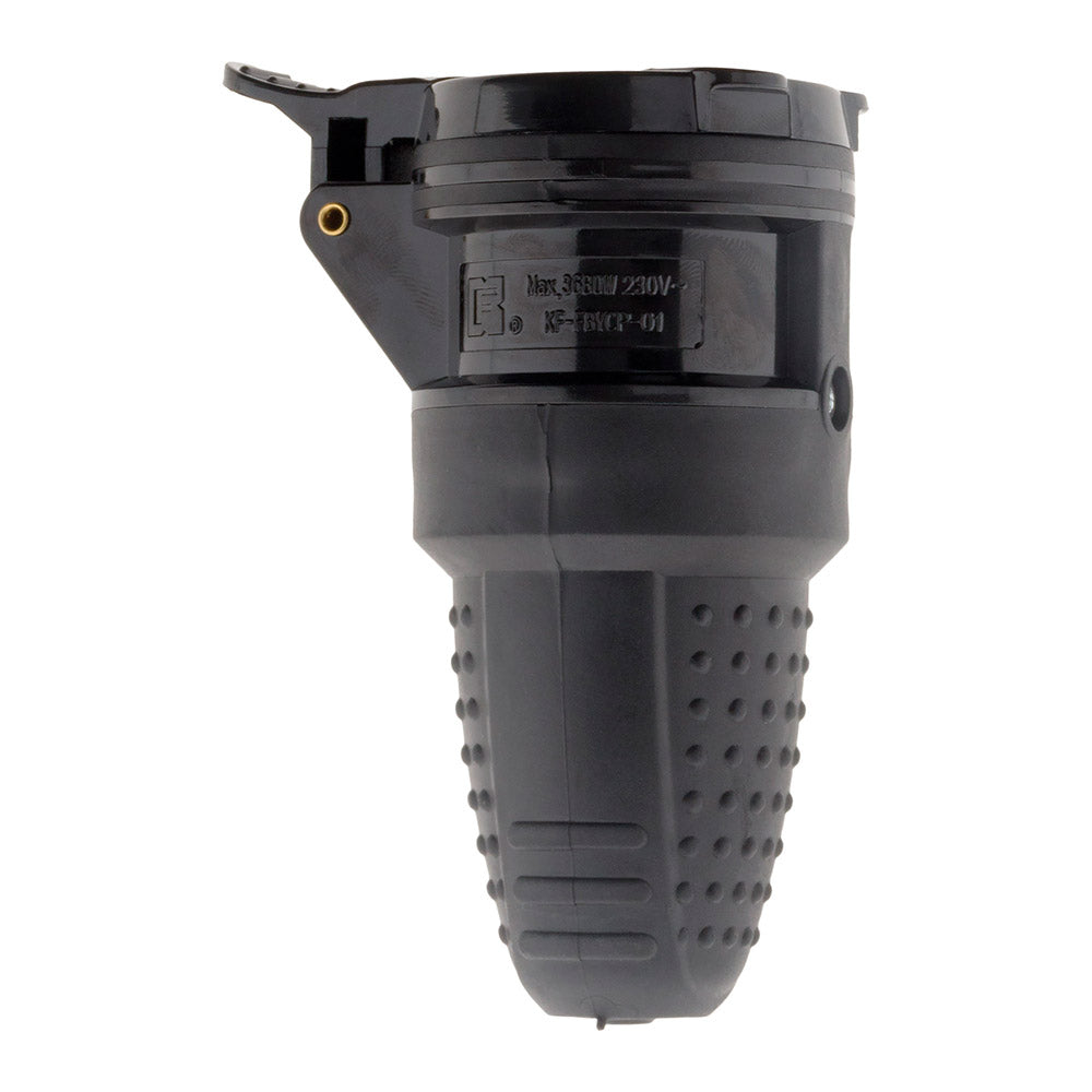 Fiche caoutchouc femelle 16A 2P+T - Zenitech