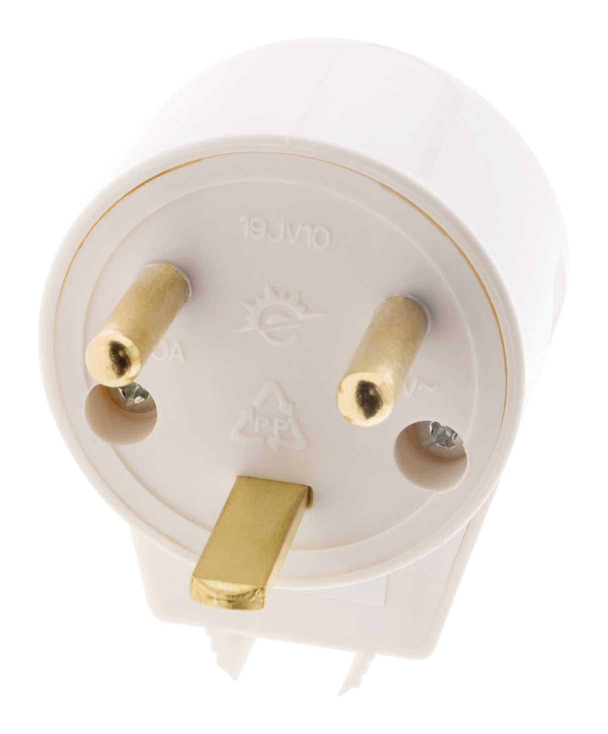 Fiche mâle 20A coudée 2 P+T - Zenitech