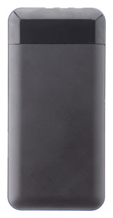 Powerbank compact / Batterie nomade - USB-A/C 10 000 mAh - Smartphone/Tablette - Noir - Zenitech