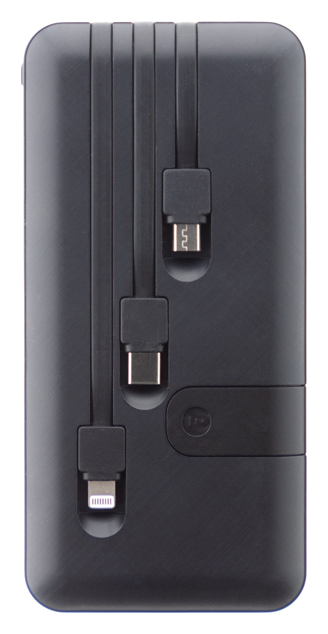 Powerbank compact / Batterie nomade - USB-A/C 10 000 mAh - Smartphone/Tablette - Noir - Zenitech