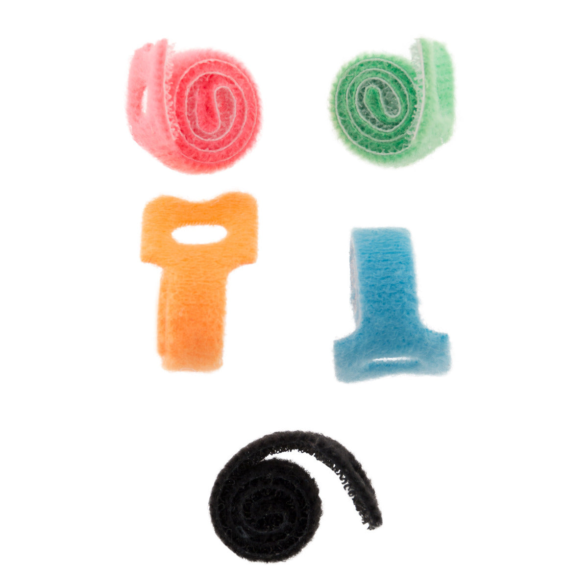 Rubans auto agrippants (12 cm) pour cordon ou câble - Zenitech