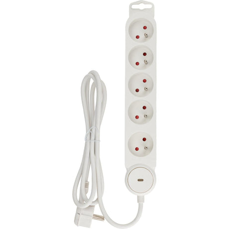 Bloc multiprise Iota 16A + interrupteur - Zenitech