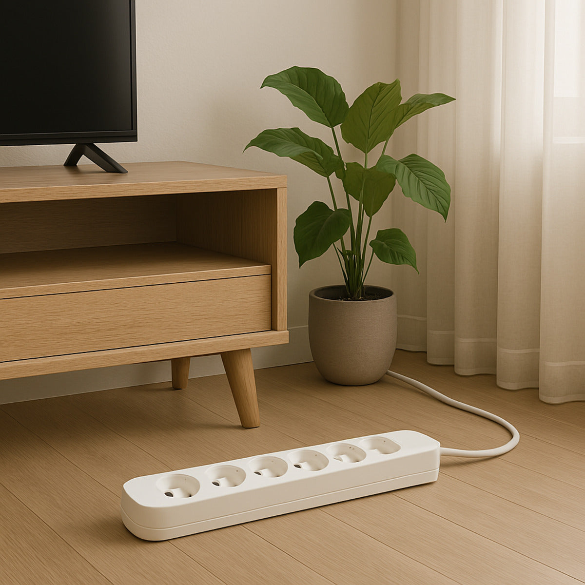 Bloc multiprise Iota 16A + USB A+C avec interrupteur - Zenitech