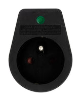 Parafoudre 1 prise simple - Noir - Zenitech