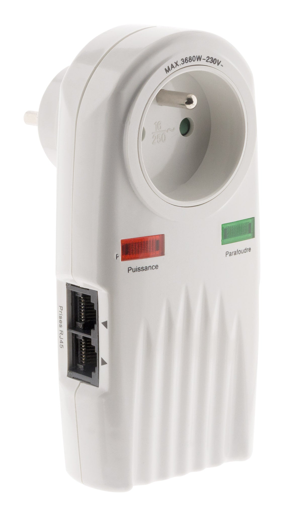Zenitech Prise parafoudre téléphone + TV SAT Ø9,52mm - Zenitech – Enexo PRO