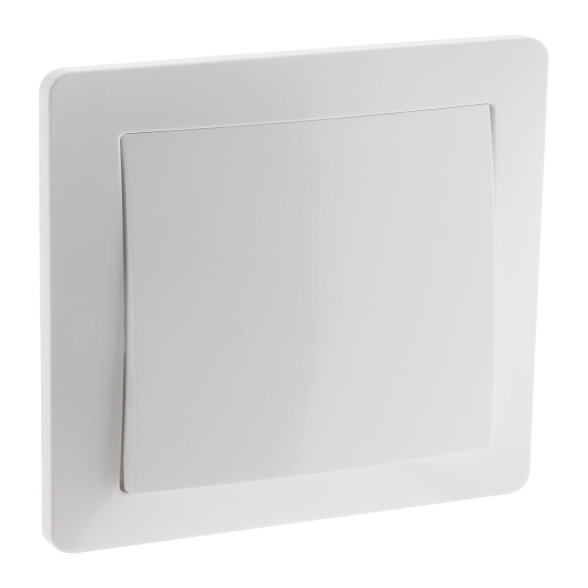 Interrupteur encastré blanc 10A - Zenitech