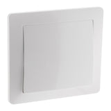 Interrupteur encastré blanc 10A - Zenitech