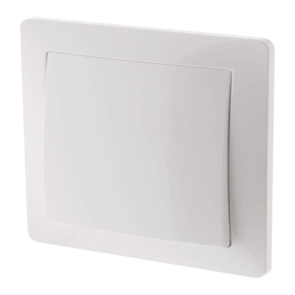 Interrupteur encastré blanc 10A - Zenitech