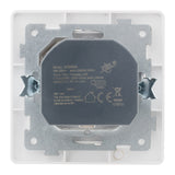 Prise encastrée Schuko + USB A - Blanc - Orys - Zenitech