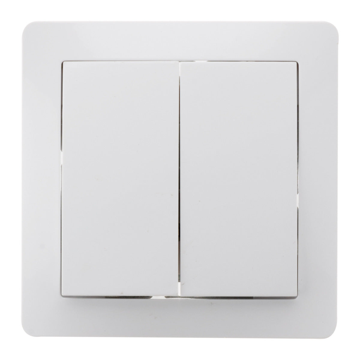 Va-et-vient double en saillie à bornes automatiques - Blanc - Orys -Zenitech