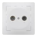 Prise TV-SAT - Blanc - Orys - Zenitech