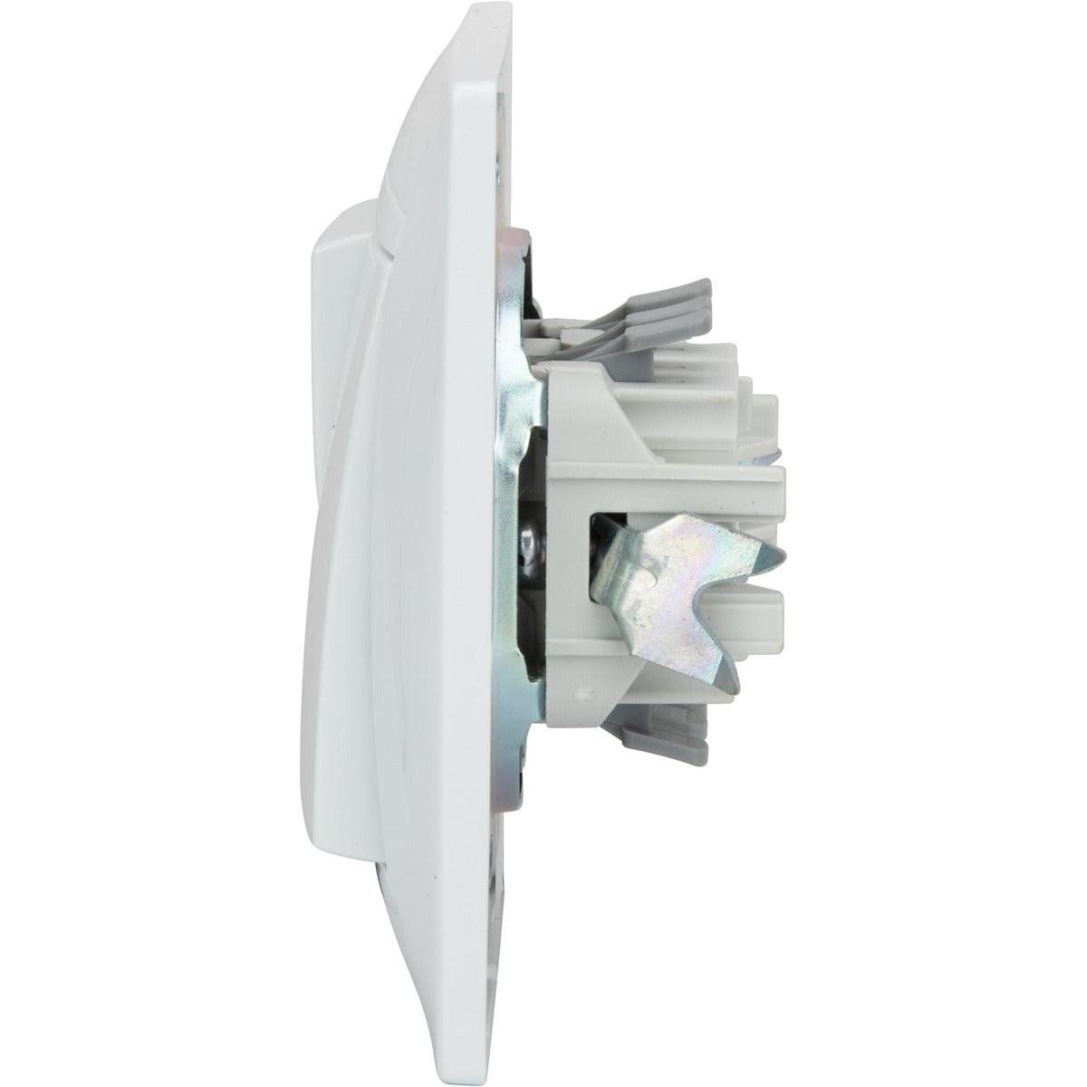 Double va et vient encastré Zyna - Blanc - Zenitech