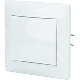 Permutateur encastré Zyna - Blanc - Zenitech