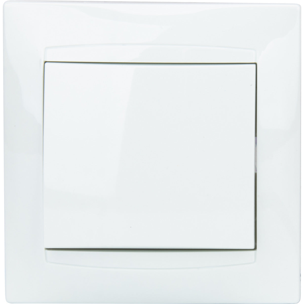 Bouton poussoir encastré Zyna - Blanc - Zenitech