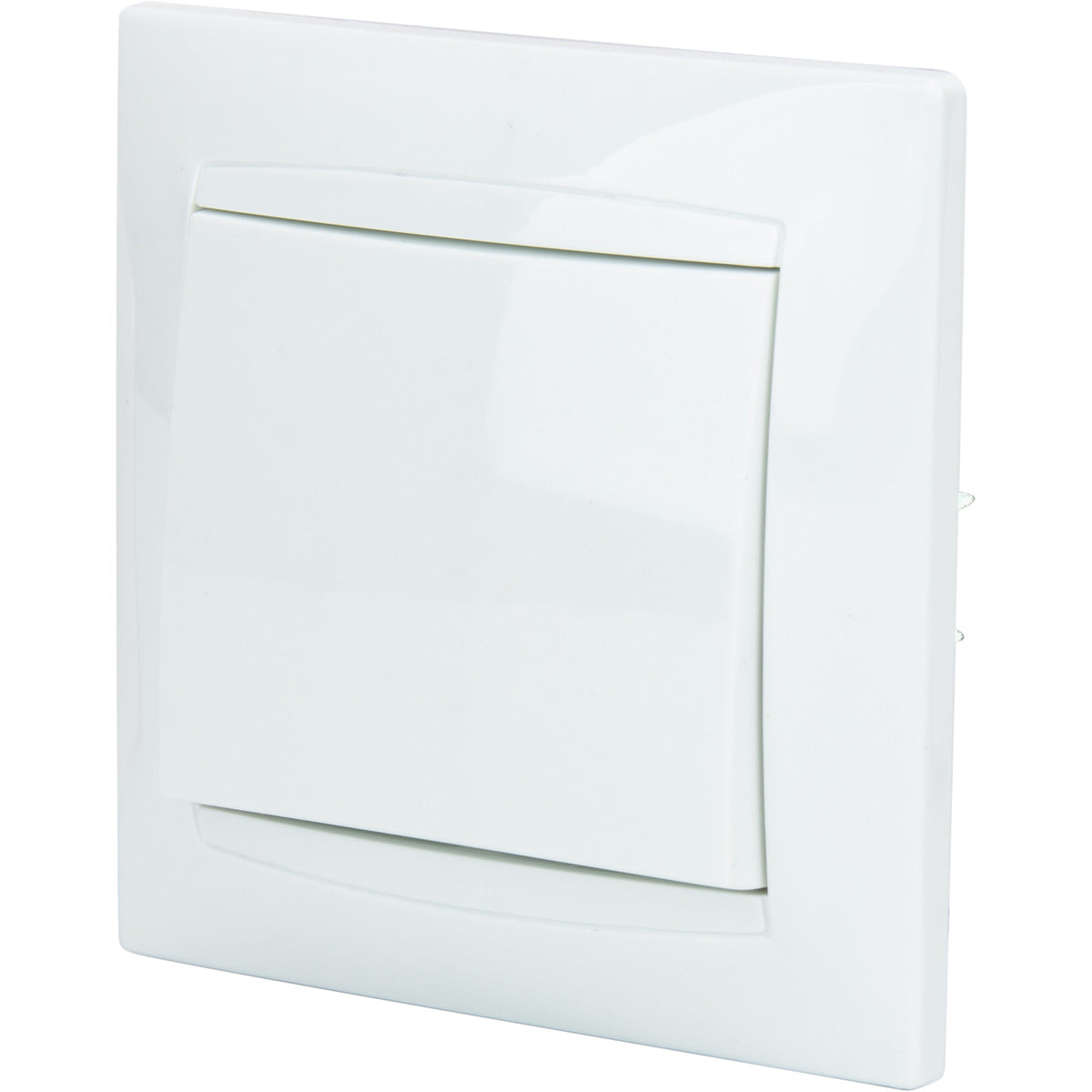 Bouton poussoir encastré Zyna - Blanc - Zenitech