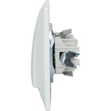 Bouton poussoir encastré Zyna - Blanc - Zenitech