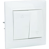 Commande volets roulants Zyna - Blanc - Zenitech