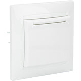 Prise Schuko à clapet encastrée - Blanc - Zyna - Zenitech