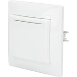 Prise Schuko à clapet encastrée - Blanc - Zyna - Zenitech